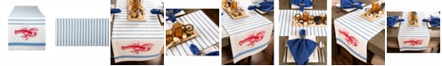 Design Imports Lobster Stripe Table Runner 14" X 72"